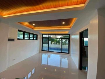 Overlooking View House and Lot with swimming pool for sale in Vista Grande Phase 2 Talisay City, Cebu