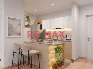 Departamento en venta de estreno cerca al mar en Chorrillos 38m2
