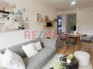 Departamento en venta de estreno cerca al mar en Chorrillos 38m2