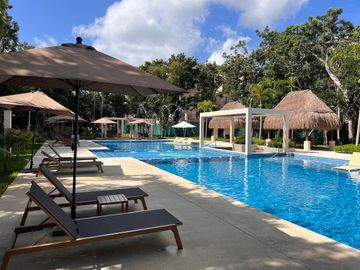 Renta en Puerto Morelos Town | 2 Recámaras | Selva Escondida 2| Sin Muebles