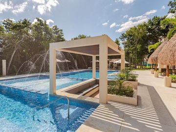 Renta en Puerto Morelos Town | 2 Recámaras | Selva Escondida 2| Sin Muebles