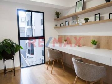 Departamento loft en venta de estreno cerca al mar en Chorrillos