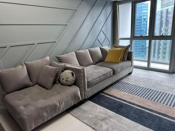 FOR SALE: Uptown Parksuites 2 - 3 Bedroom Unit, Furnished, 123.5 Sqm., 1 Parking Slot, BGC, Taguig City