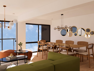 FLAT MODERNO DE ESTRENO EN SAN ISIDRO VISTA EXTERNA