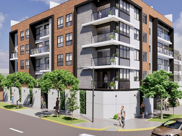 FLAT MODERNO DE ESTRENO EN SAN ISIDRO VISTA EXTERNA