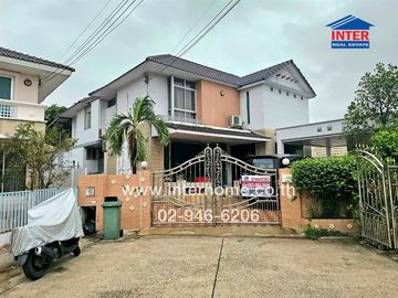 2-storey detached house, 96.2 sq.w., Home Place Rangsit Village, opposite Workpoint Company, Khlong Prem Prachakon Road, Rangsit-Pathum Thani Road, Mu