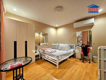 2-storey detached house, 96.2 sq.w., Home Place Rangsit Village, opposite Workpoint Company, Khlong Prem Prachakon Road, Rangsit-Pathum Thani Road, Mu