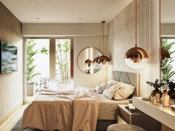 Venta de Moderno Departamento Estreno en Javier Prado Este
