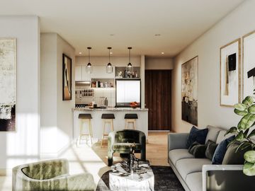 Venta de Moderno Departamento Estreno en Javier Prado Este
