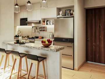 Venta de Moderno Departamento Estreno en Javier Prado Este