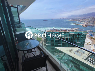 Se vende hermoso departamento 2D-2B amoblado al lado del Mall Plaza Antofagasta