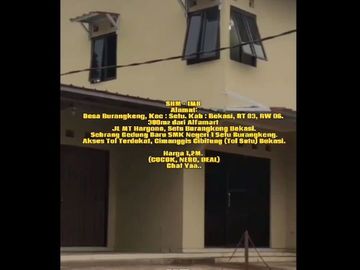 For Sale House Store in Bekasi Cimanggis