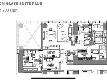 FOR SALE: Park Central North Tower - 2 Bedroom Unit, Unfurnished, 199 Sqm., 2 Parking Slots, Ayala Avenue, Makati City