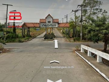 ที่ดินเปล่า บ้านสวนรีสอร์ท เนื้อที่ 70 ตรว. ถนนเลียบคลองห้า อ.คลองหลวง จ.ปทุมธานี