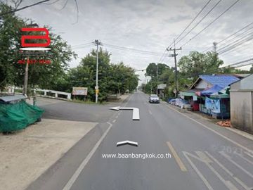 ที่ดินเปล่า บ้านสวนรีสอร์ท เนื้อที่ 70 ตรว. ถนนเลียบคลองห้า อ.คลองหลวง จ.ปทุมธานี