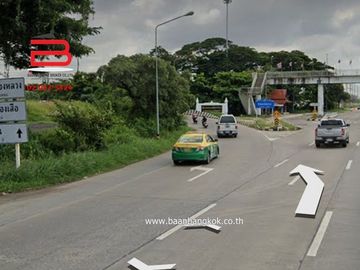 ที่ดินเปล่า บ้านสวนรีสอร์ท เนื้อที่ 70 ตรว. ถนนเลียบคลองห้า อ.คลองหลวง จ.ปทุมธานี