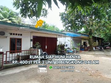 Ready-to-Move-In House Only IDR 400 Million for 2 Units in Bengkong Dalam, Near Schools and Markets