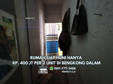 Ready-to-Move-In House Only IDR 400 Million for 2 Units in Bengkong Dalam, Near Schools and Markets