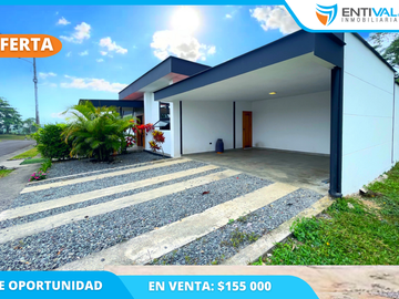 VENDO CASA MODERNA en Urbanización Privada La Toscana, en Santo Domingo