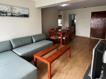 Venta De Departamento Amoblado En Primer Piso Elevado San Borja