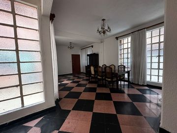 Venta departamento Art-déco de 117m2, 2 recámaras, 2 patios, en colonia Narvarte Pte.