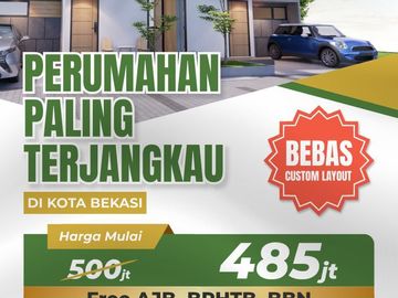RUMAH DI CIMUNING BEKASI | PROMO RUMAH DIJUAL DI CIMUNING MUSTIKA JAYA KOTA BEKASI DESIGN SCANDINAVIAN BISA CUSTOM PERUMAHAN BARU MUSTIKA JAYA KOTA BE