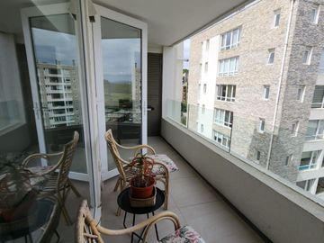 Se vende departamento amoblado en condominio Los Álamos sector Isla Teja, Valdivia