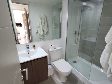 Se vende departamento amoblado en condominio Los Álamos sector Isla Teja, Valdivia