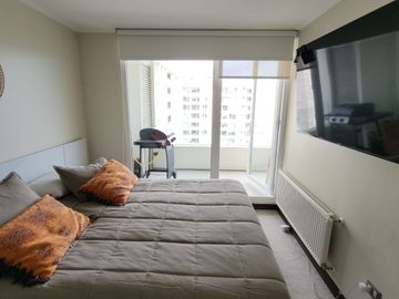 Se vende departamento amoblado en condominio Los Álamos sector Isla Teja, Valdivia