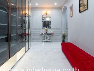 2-storey detached house, 200 sq m., detached house near Ramkhamhaeng University 2, Soi Wat Thung Setthi, Intersection 15, Kanchanaphisek Road, Bangna-