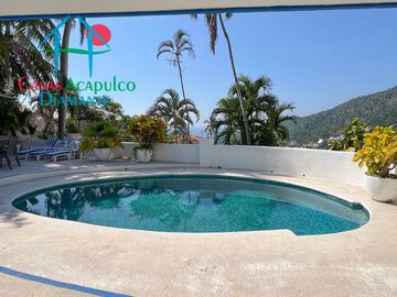 Casa en renta mensual y vacacional con terraza y alberca privada