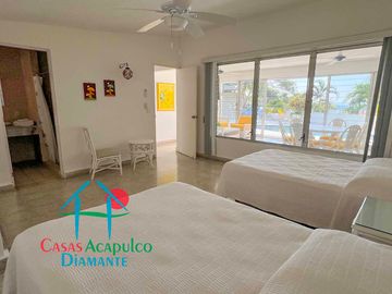 Casa en renta mensual y vacacional con terraza y alberca privada