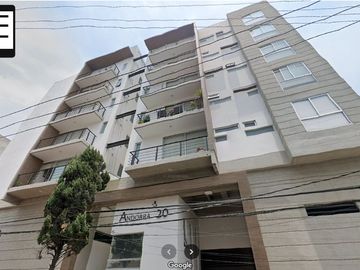 Departamento en Venta, remate de departamento en Ciudad de México (CDMX) Alcaldía: Benito Juárez, Col: Maria del Carmen, Calle: Andorra #20, Gran Opor