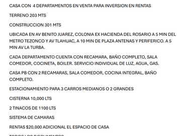 CASA VENTA PAGO CONTADO BUGAMBILIA 