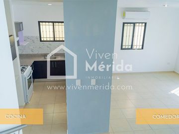 Casa en renta en Gran Santa Fe al Norte de Mérida
