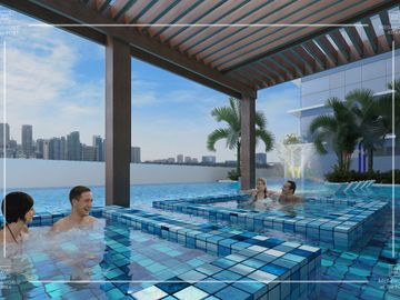 Studio With Balcony 45.5 sqm For Sale Uptown Modern Preselling Bgc Condo in Taguig City