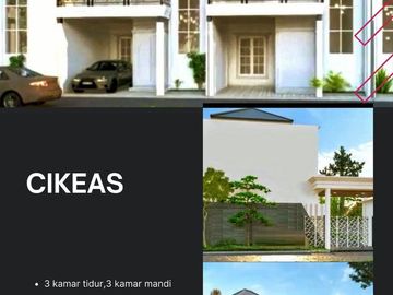 Rumah Gran.Res. Cibinong Jl Kartika Raya, Baru 2 LANTAI, Mewah Harga Murah, New di Bogor Jual Dijual