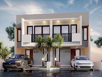 Rumah GAP Kota Bekasi Timur, Baru 2/1 LANTAI Mewah Harga Murah di Dekat Tol Stasiun LRT, Jual Dijual