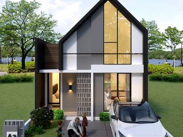 Rumah EL Cihanjuang,Baru 2/1 LANTAI Mewah Harga Murah Dekat Kota Cimahi di Bandung Barat Jual Dijual
