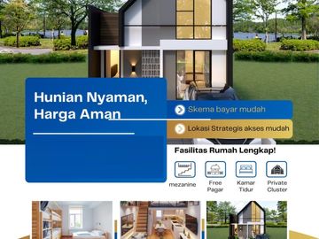 Rumah EL Cihanjuang,Baru 2/1 LANTAI Mewah Harga Murah Dekat Kota Cimahi di Bandung Barat Jual Dijual