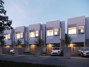 Rumah EL Cihanjuang,Baru 2/1 LANTAI Mewah Harga Murah Dekat Kota Cimahi di Bandung Barat Jual Dijual