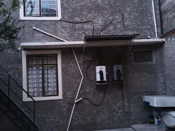 se vende casa con 4 departamento en col. ex hacienda el rosario, iztapalapa, cdmx.solo efectivo.