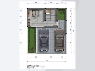 Rumah Murah Sayap Setiabudi Bandung 2 Lantai dekat UPI, Dekat Dengan Destinasi Wisata