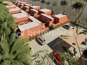 Stylish Tulum-Style Villa in Peaceful Kelating – 2 Bedrooms with Ricefield Views