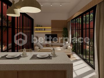 Stylish Tulum-Style Villa in Peaceful Kelating – 2 Bedrooms with Ricefield Views