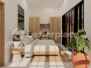Stylish Tulum-Style Villa in Peaceful Kelating – 2 Bedrooms with Ricefield Views