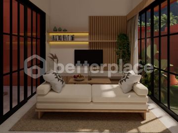 Stylish Tulum-Style Villa in Peaceful Kelating – 2 Bedrooms with Ricefield Views