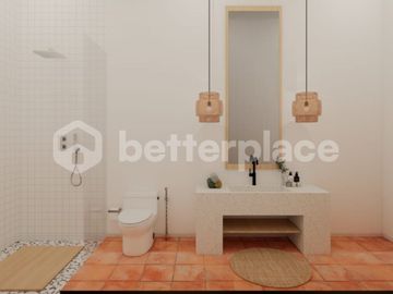 Stylish Tulum-Style Villa in Peaceful Kelating – 2 Bedrooms with Ricefield Views