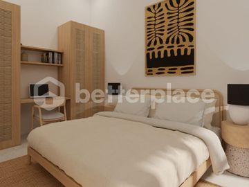 Stylish Tulum-Style Villa in Peaceful Kelating – 2 Bedrooms with Ricefield Views