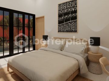 Stylish Tulum-Style Villa in Peaceful Kelating – 2 Bedrooms with Ricefield Views